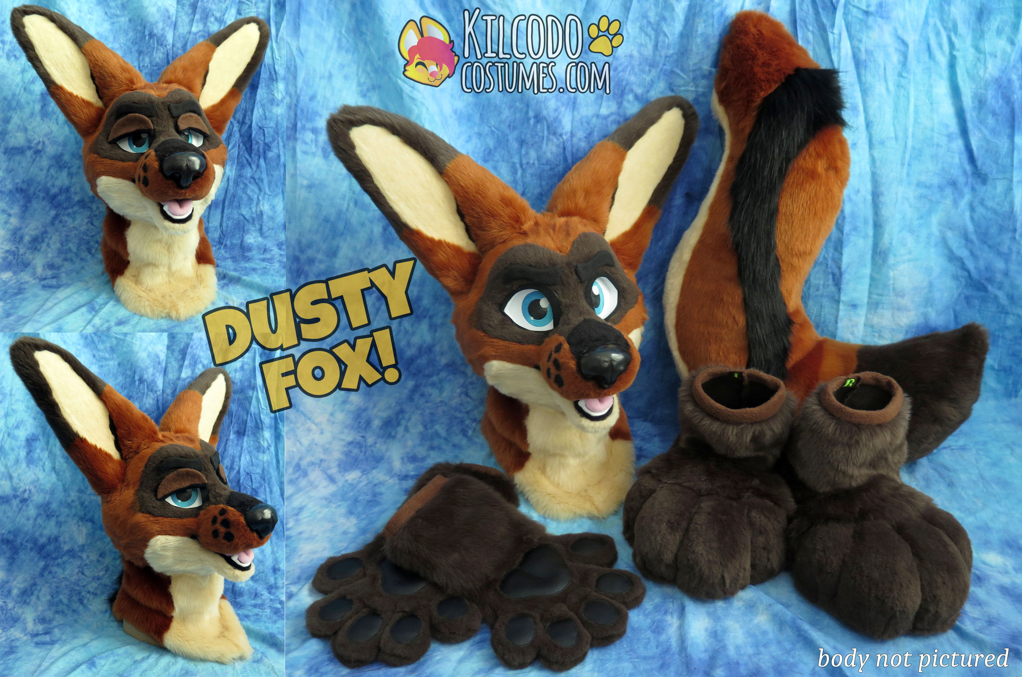 Dusty Fox Fursuit