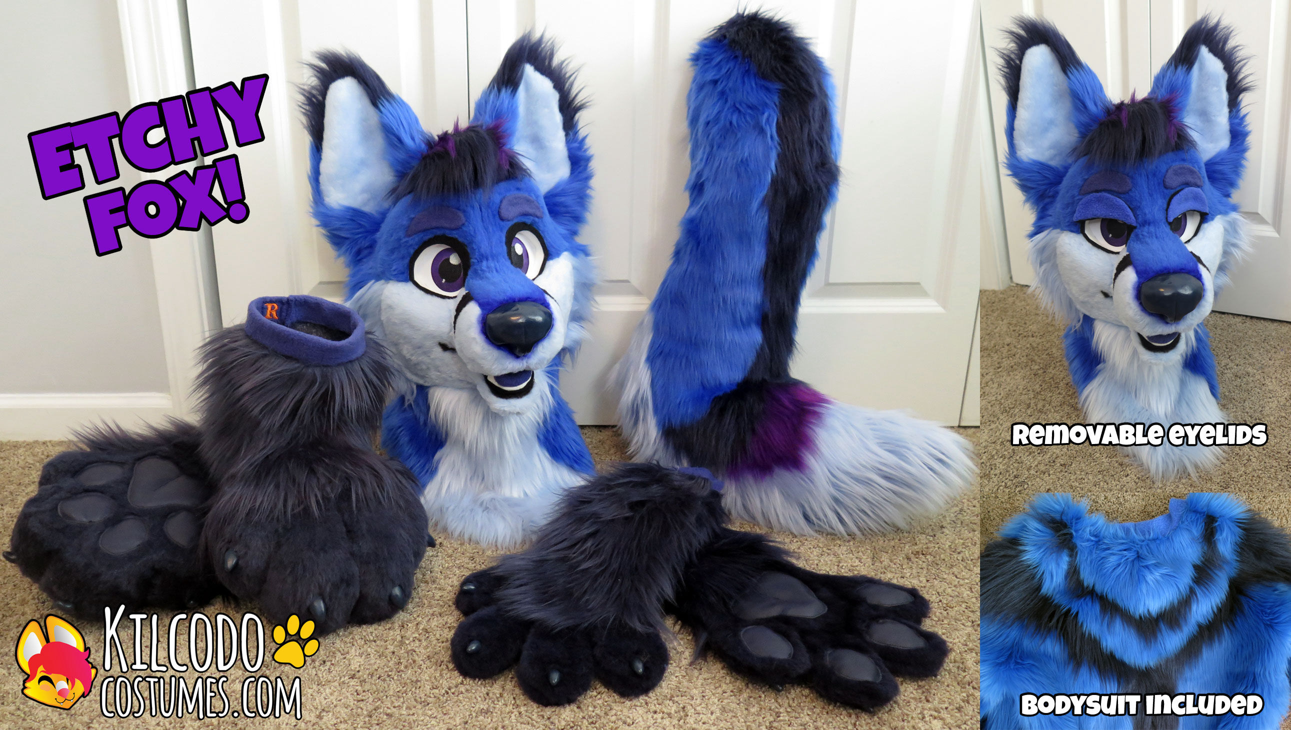 Etchy Fox Fursuit