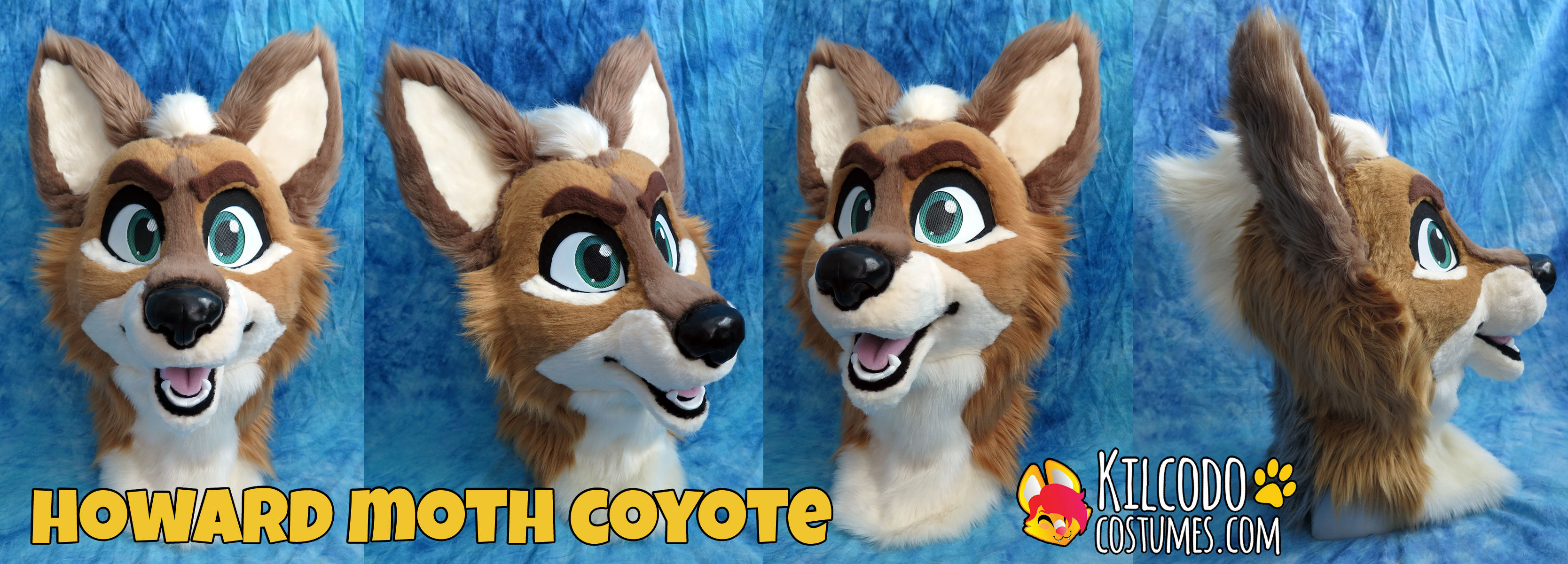 Howard Coyote Fursuit Head