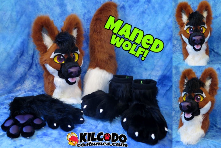 Maned Wolf Fursuit